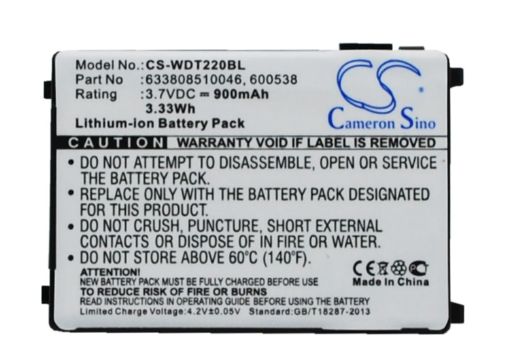 Unitech PT650 PT630D HT650 Battery (p/n 1400-202501G 201709) - 1