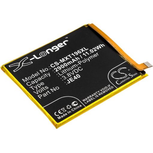 Motorola XT1952DL XT1941-5 P30 Play Battery (p/n JE40) Dual SIM TD-LTE - 1