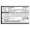 Battery for Blu Vida TV2Go Lite, Samba Q Mini, Elite, Kick Gol - 3