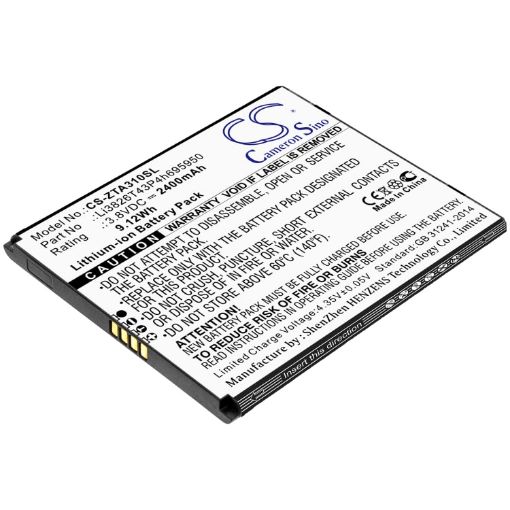 Zte P545 Optus X Power 2 Blade A5 A3Y A3 2020 Battery Li3826T43P4h695950 - 1