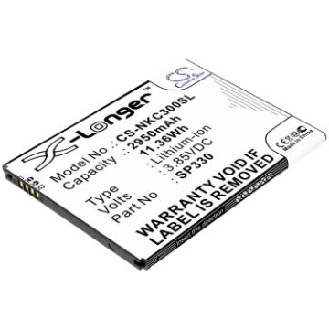 Nokia C3 2020 Battery (p/n SP330) Replacement - 1