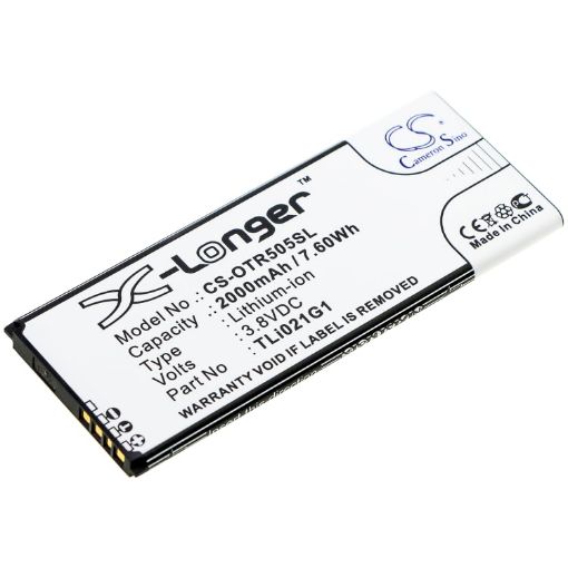 Alcatel Insight 5005R Battery TLi021G1 Replacement - 1