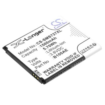 Battery for Samsung Z1 Duos SM-Z130H/DS SM-G318H GT-S7392 B100AE - 1