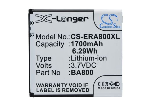 Battery for Sony Ericsson Xperia V S Arc S SOL21 SO-01E BA800 - 1