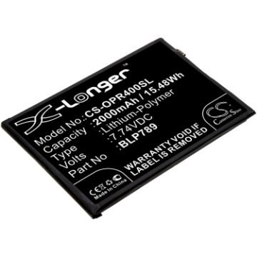 Oppo Reno 4 5G Battery BLP789 PDPT00 PDPM00 CPH2091 - 1
