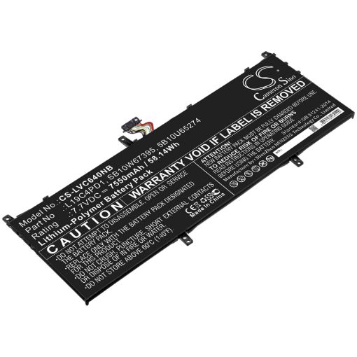 Lenovo Yoga C640 13IML Battery (p/n 5B10U65274 5B10U65275) - 1
