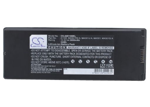 Apple MacBook 13" Battery A1185 MA561 MB404LL/A MB404J/A MB404X/A - 1