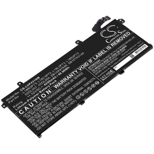 Lenovo ThinkPad T490 Battery (p/n 02DL007 02DL008) - 1