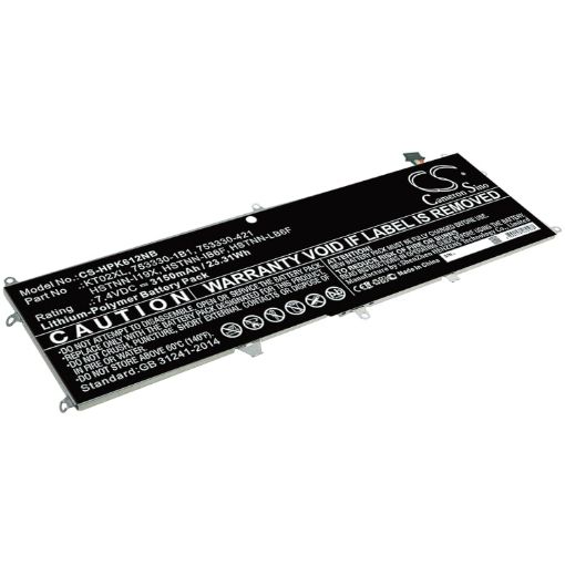 HP Pro X2 612 G1 Keyboard Battery (p/n 753330-1B1 753330-421) - 1