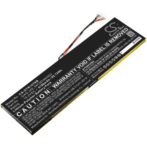 Battery for Gigabyte X7 DT v7/v6 & Aorus X9/X7 DT v8 Models - 1