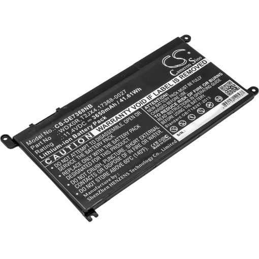 Dell Vostro 5481 3591 15-5581 Battery (p/n 0WDX0R 17368-0027) - 1