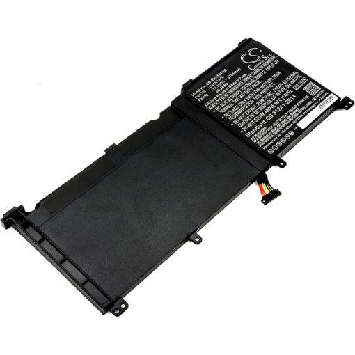 Asus N501JW G60JW4720 G601J G501 Battery C41N1416 0B200-01250100 - 1