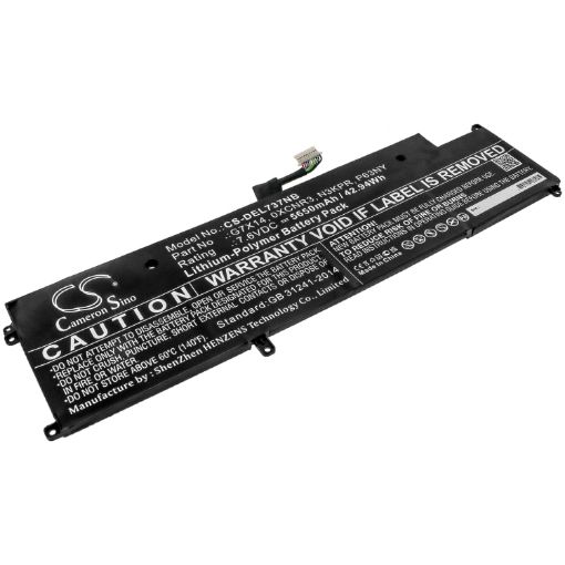 Dell Latitude E7370 13 7370 Battery (p/n 0XCNR3 G7X14) - 1