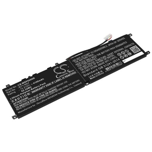 MSI Leopard 10UG GP76 GP66 Battery BTY-M57 Replacement - 1
