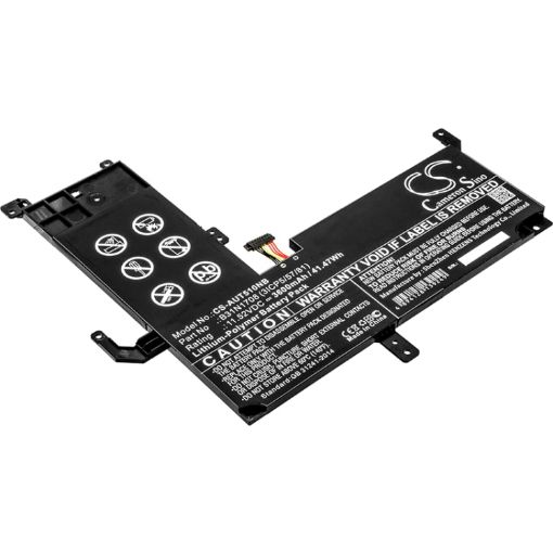 Asus VivoBook Flip TP510UA/TP510 Battery B31N1708 0B200-02720000 - 1