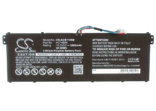 Gateway NE512 NE511 Laptop Battery Replacement - 1