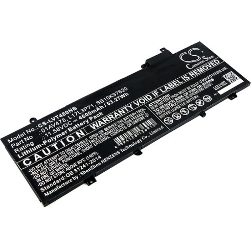 Lenovo ThinkPad T480s Battery 01AV478 01AV479 Replacement - 1