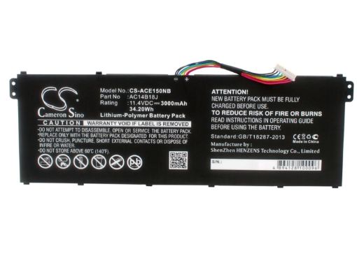 Acer TravelMate B115-MP Swift 3 SF314-52G Battery AC14B13J AC14B18J - 1