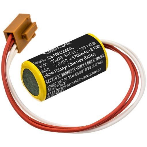 Omron GT600 CVM1D CV500 CV1M Battery (p/n 3G2A9-BAT08) - 1