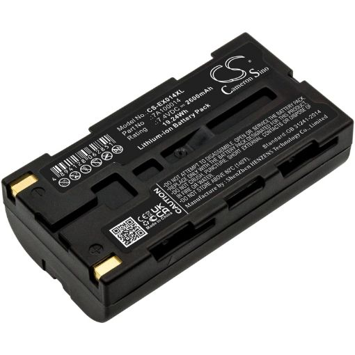 Printek MTP400 MTP300 MT3-II MT2 FieldPro Battery (p/n 91304 91852) - 1