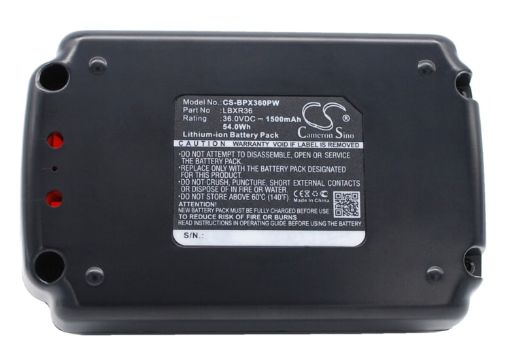 Black & Decker VERSAPAK Battery for Sander & Sandpaper (p/n LBX1540) - 1