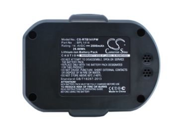 Ryobi LLCD14021 LCDI14022B Battery (p/n 130171003 BPL1414) - 1