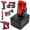 Milwaukee M12 Battery 48112401 for M12BDD-402C, M12-18 JSSP, M12 TLED - 6