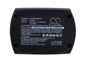 Metabo 9.6V Battery for ULA, SBP, SB, KSA, BSZ, BSP (6.25471, 6.31728) - 1