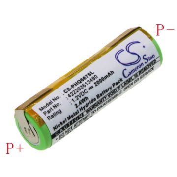 Picture of Battery for Remington WDF-5000 TF600 TA5570 TA4570 TA3070 TA3050 R-TCT R970 R960 R-9500 R950 R-9370 R-9350 R-9300 R-9290 R-9270 R-9250