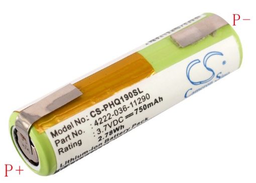Philips Spectra 8895XL 8892XL RQ1296 RQ1295 Battery (036-11290) - 1