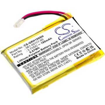 Battery for Garmin Forerunner 35, Approach X40, S20, S10 (361-00117-00) - 1