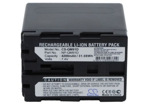 Sony HVL-ML20M Underwater Video Battery NP-QM91D DCR-TRV950E - 1