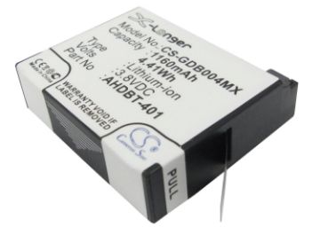 Battery for GoPro Hero 4 Series (p/n 335-06532-000 AHDBT-401) - 1