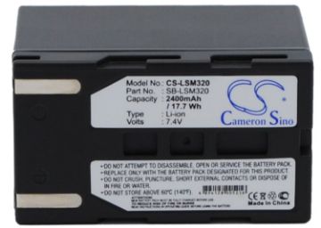 Samsung VP-DC Series Battery SB-LSM320 Replacement - 1