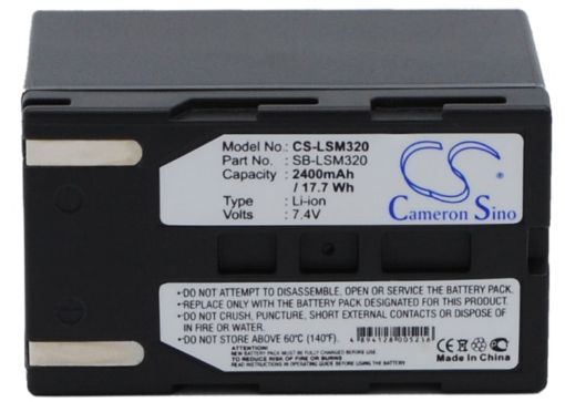 Samsung VP-DC Series Battery SB-LSM320 Replacement - 1