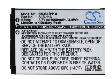 Samsung WB & TL Series Camera Battery EA-SLB11A SLB11A - 1