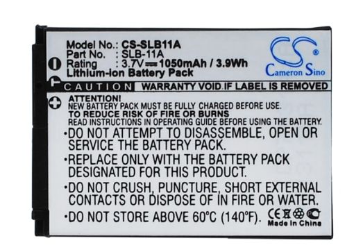 Samsung WB & TL Series Camera Battery EA-SLB11A SLB11A - 1
