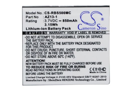 Xiaoyi YDXJ01XY AZ13H AZ13-1 Battery (p/n AZ13-1) - 1