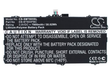 Samsung SM-T807 SM-T805 SM-T801 Battery EB-BT800FBC FBE 4G - 1