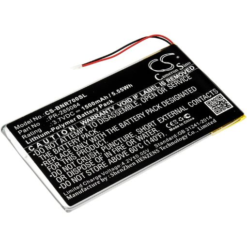 Barnes & Noble GlowLight Plus 7.8 BNRV700 Battery PR-285084 - 1