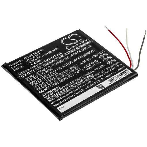 Alcatel OT-8068 1T 7" Battery TLP025F7 TLP025FA - 1