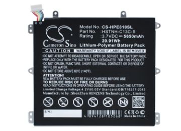 HP Slate 8 Pro/Plus Battery BY02 BY02021 HSTNH-H408C 7600US - 1