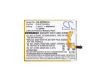 Samsung Galaxy Tab E 7.0 2016 Battery SM-T285YD T280 EB-BT280ABA - 5