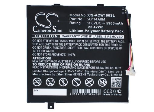 Acer Switch 11V/10E Battery AP14A4M AP14A8M SW3-013 Models - 1