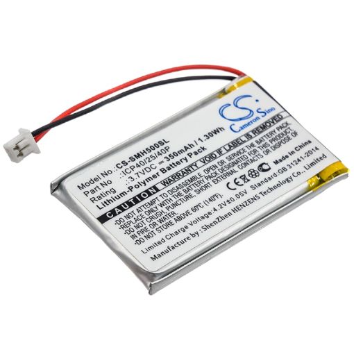 Sena SMH-5 Battery (p/n ICP40/25/40P) Replacement - 1