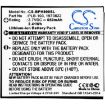 Battery for Bang & Olufsen H8 H7 H9i H9 BeoPlay (p/n 1973822 56467) - 3
