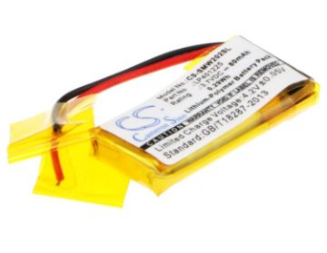 Sony SBH80 NWZ-W202 Battery (p/n LP401225) Replacement - 1