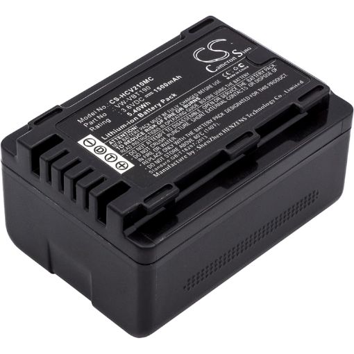 Panasonic VXF-999 HC-W850EB HC-W580 Battery VW-VBT190 - 1