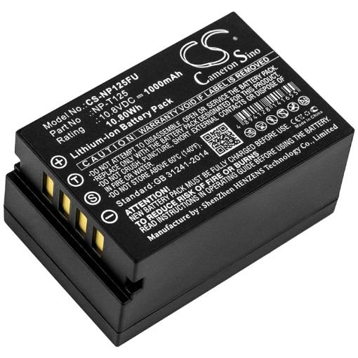 Fujifilm GFX 50S Medium Format Battery NP-T125 - 1