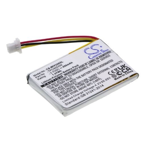 Battery for Mio MiVue 658p/388/368/366/358P/338 (TPC402339) - 1
